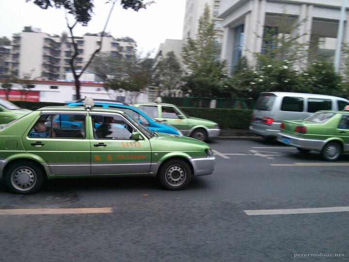 Taxi in Chengdu