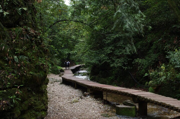 ...and passages in the riverbeds