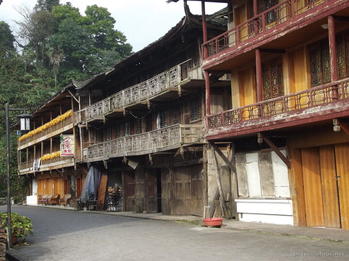 Ancient village at Mount Qingcheng, photo by Nora
Hamucska