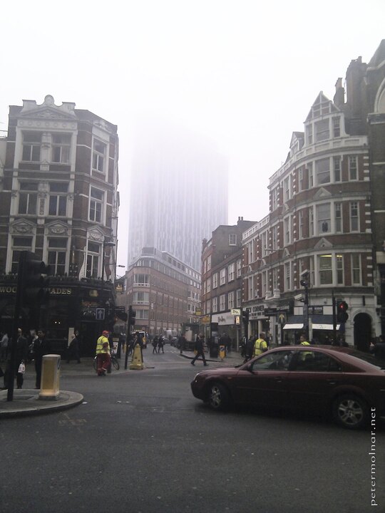 autumn fog in London