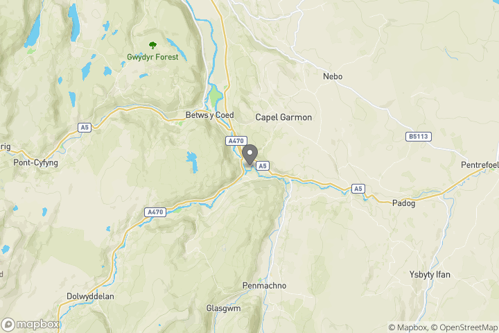 map showing the location where the photo 'Fairy Glen' was taken at