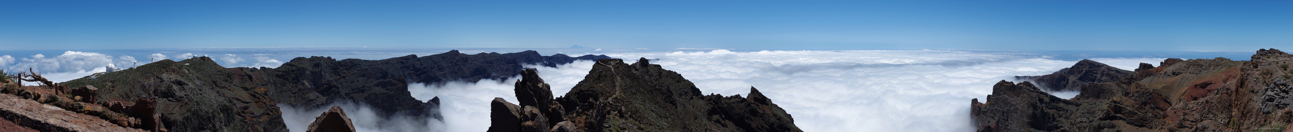 La Caldera de Taburiente panorama