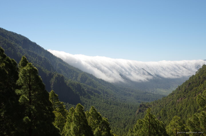 Waterfall of clouds