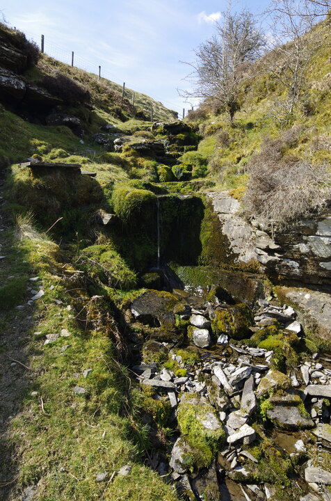 Waterfall in a creek