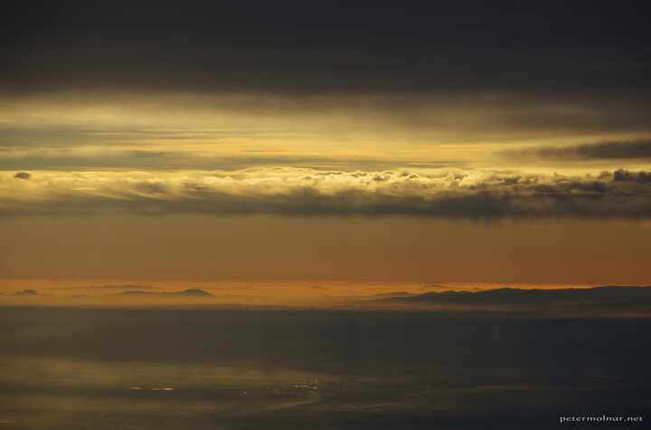 False sunset
