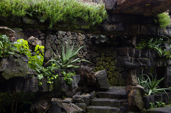A structure in Jameos Del Agua
