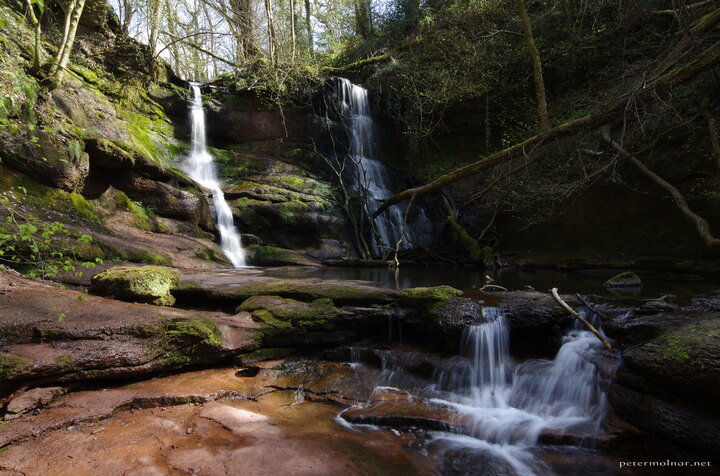 Pwll-y-wrach Waterfalls