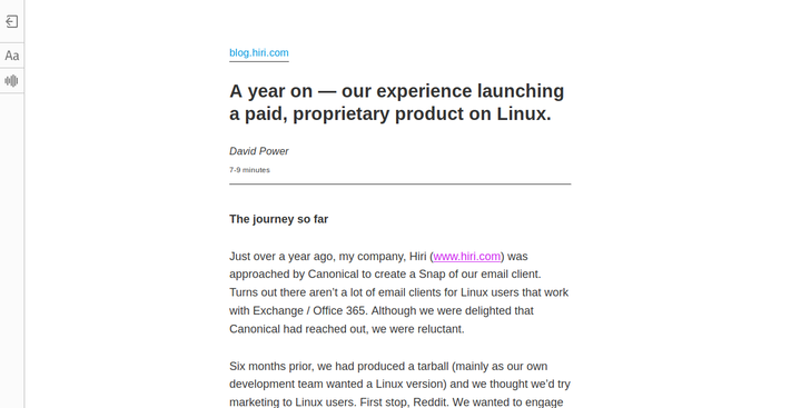 unreadability-medium-com-firefox.png Screenshot of a Medium article in Firefox Reader
Mode