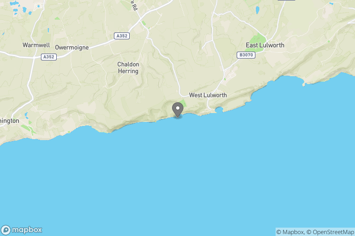 map showing the location where the photo 'Top of the World - Durdle Door' was taken at