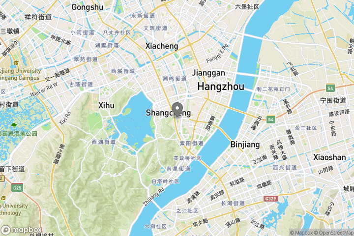 map showing the location where the photo 'Yongfu Temple' was taken at